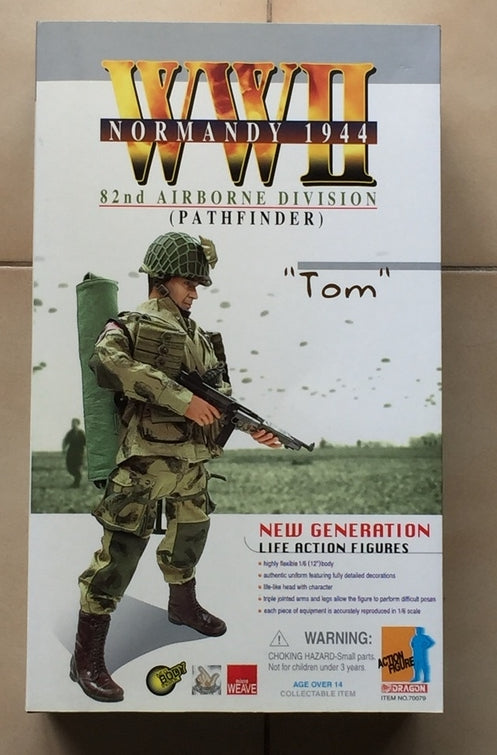 Dragon 1/6 12" New Generation WWII Normandy 1944 82nd Airborne Division Pathfinder Tom Action Figure