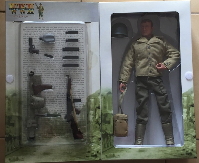 Dragon 1/6 12" New Generation WWII Normandy 1944 1st Infantry Division Big Red One Sergeant Dave Action Figure