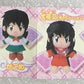 Bandai Inuyasha Gashapon 6 Mini Plush Doll Strap Figure Set