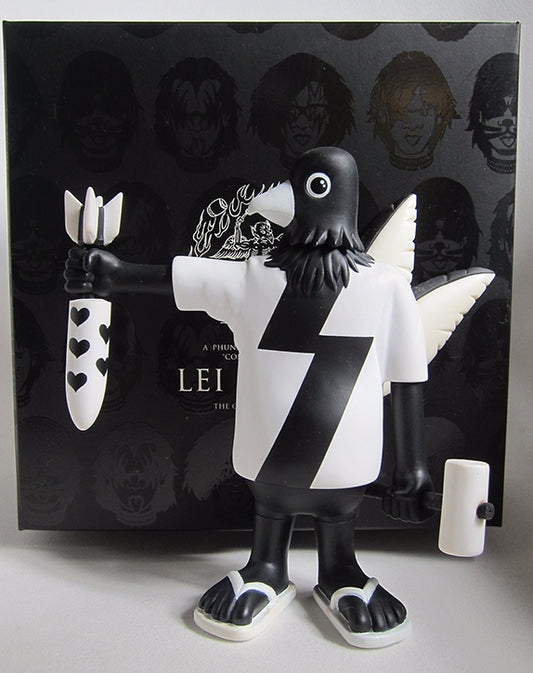 Phunk Studios 2007 Phalanx Creative Lei Gong Monochrome Ver 6" Vinyl Figure Used