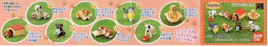 Bandai Thief Party Dog Gashapon Series 2 8 Trading Figure set