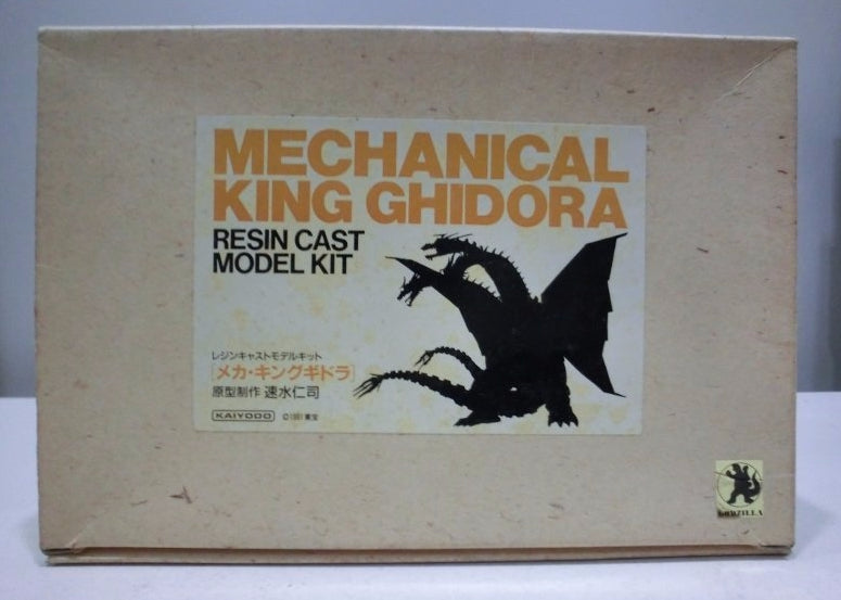 Kaiyodo Godzilla Mechanical King Ghidora Resin Cold Cast Model Kit Figure
