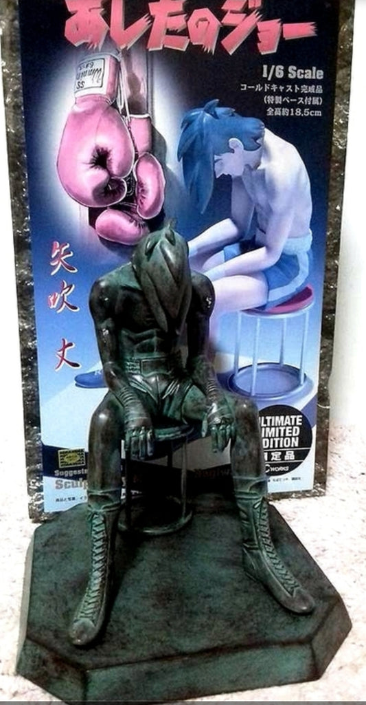 1/6 Tomorrow's Joe Ashita No Yabuki Last Scene Cold Cast Resin Statue Figure Used