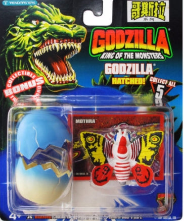 Trendmasters 1994 Godzilla King Of The Monsters Mothra 1.5" Mini Figure w/ Bonus Trading Card