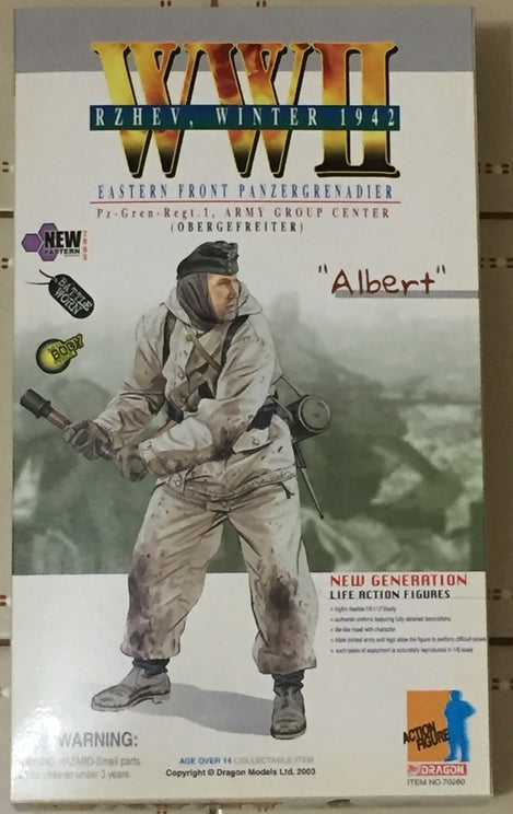 Dragon 1/6 12" New Generation WWII Rzhev WInter 1942 Eastern Front Panzergrenadier Albert Action Figure