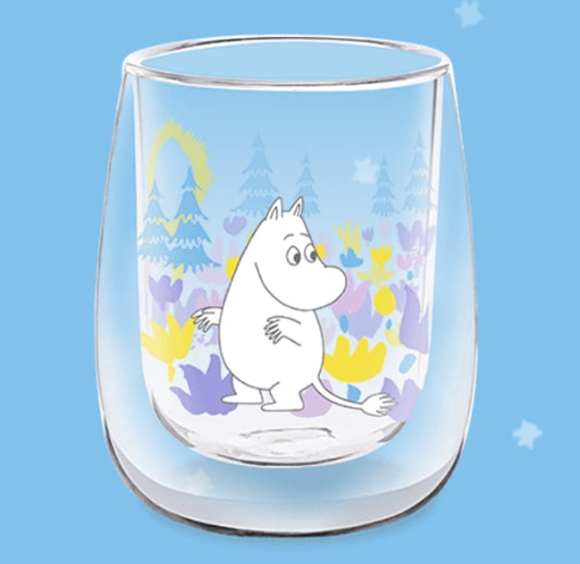 The Story of Moomin Valley Taiwan Family Mart Limited Glass Cup Type A