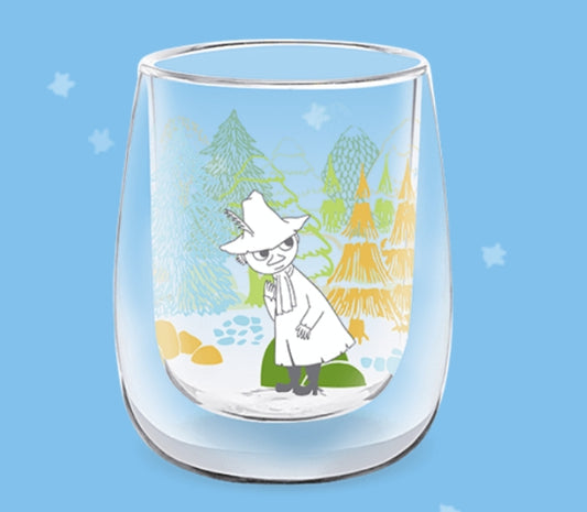 The Story of Moomin Valley Taiwan Family Mart Limited Glass Cup Type D