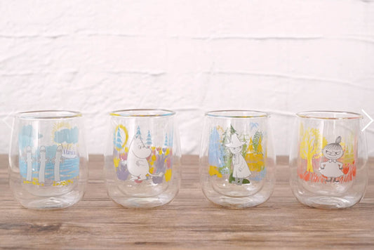 The Story of Moomin Valley Taiwan Family Mart Limited 4 Glass Cup