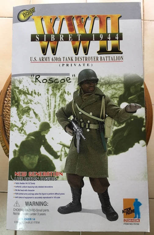 Dragon 1/6 12" New Generation WWII Sibret 1944 Roscoe Action Figure