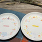 The Story of Moomin Valley Taiwan Family Mart Limited 8" Pottery 2 Plate Dish Set