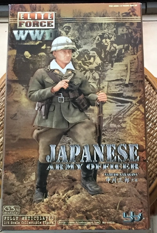 BBi 12" 1/6 Elite Force WWII Japanese Army Officer Saburo Nakagawa Action Figure