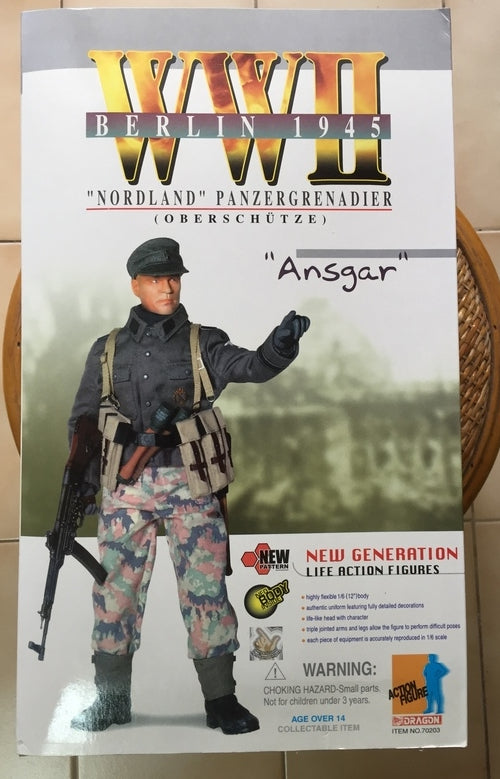 Dragon 1/6 12" New Generation WWII Berlin 1945 Ansgar Action Figure