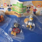 Yujin Disney Characters Mickey Classic Toy Gashapon Kubrick Style 5 Mini Box Figure Set