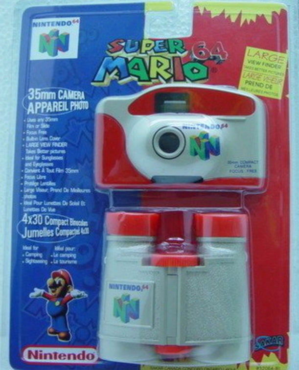 Nintendo 64 1998 Super Mario Bros Camera & Telescope Set