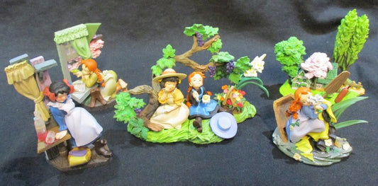 Kaiyodo Anne of Green Gables Maple Collon Mini Viggnette Collection 6 Trading Figure Set