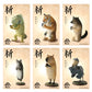 Asakuma Toshio Taiwan Limited Animal Life Gashapon Prayer Wish 6 Trading Figure Set