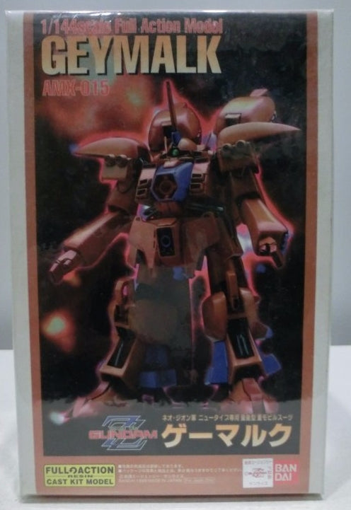 Bandai 1/144 Mobile Suit Gundam ZZ Geymalk AMX-015 Full Action Cold Cast Model Kit Figure