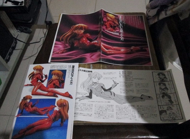 Realize 1/4.5 Neon Genesis Evangelion Original Kit No 33 Asuka Langley Soryu Cold Cast Model Kit Figure