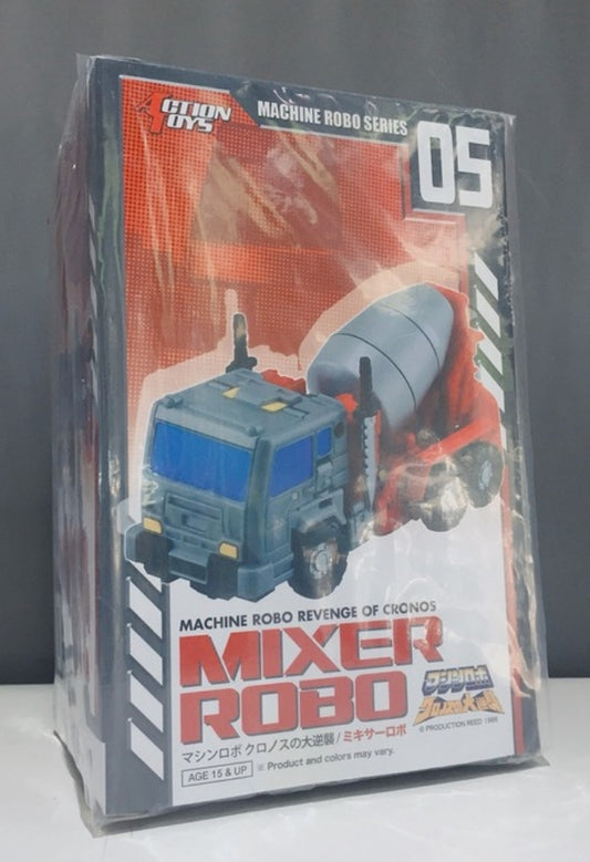 Action Toys Machine Robo Mugenbine Revenge Of Cronos MR-05 Mixer Action Figure