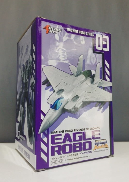 Action Toys Machine Robo Mugenbine Revenge Of Cronos MR-03 Eagle Action Figure