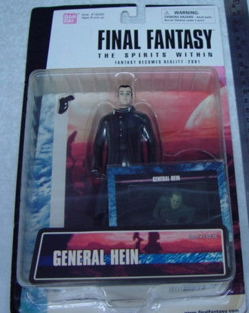 Bandai 2001 Final Fantasy The Spirits With In General Hein Figure