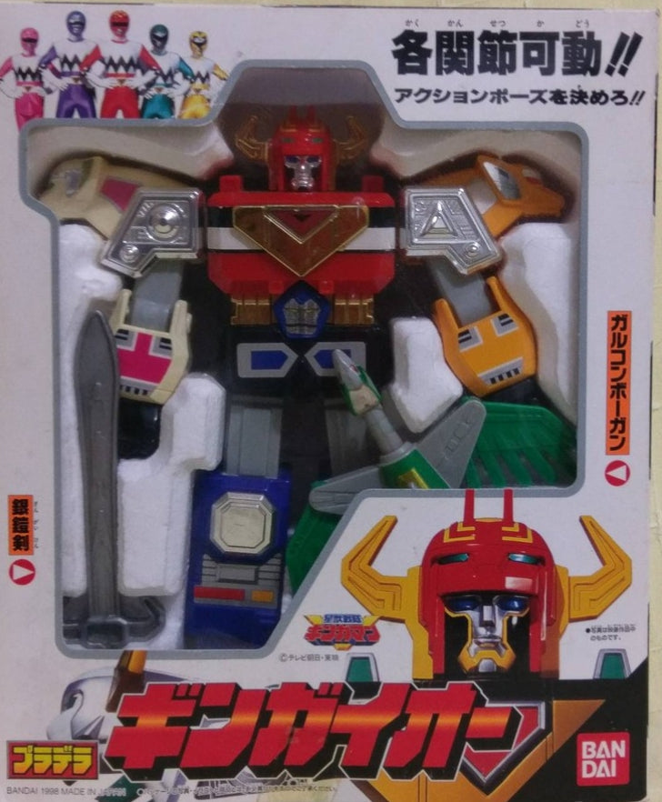 Vintage 1998 Bandai POWER RANGERS Lost Galaxy Gingaman Megazord Vintage 1998 Bandai POWER RANGERS Lost Galaxy Gingaman Megazord