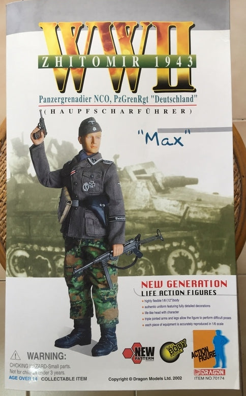 Dragon 1/6 12" New Generation Zhitomir 1943 Max Action Figure