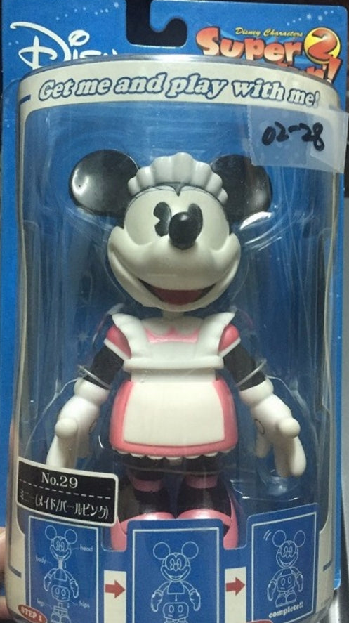 Sega Disney Characters Super Rockin 2 No 29 Minnie Mouse Maid Ver Bobble Head Figure