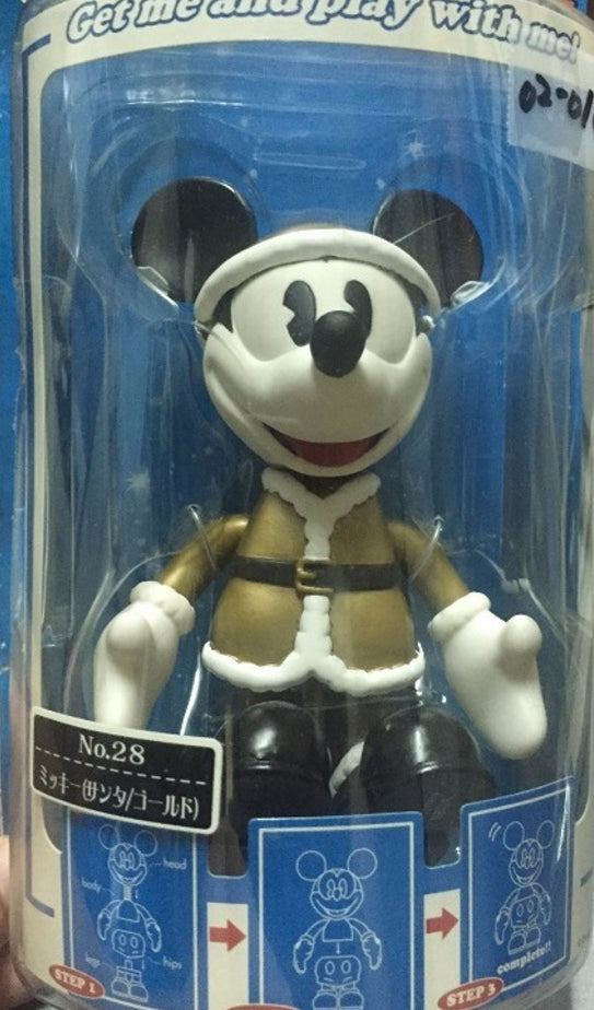 Sega Disney Characters Super Rockin 2 No 28 Mickey Mouse Xmas Ver Bobble Head Figure
