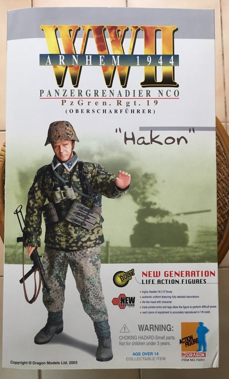 Dragon 1/6 12" New Generation Arnhem 1944 Hakon Action Figure