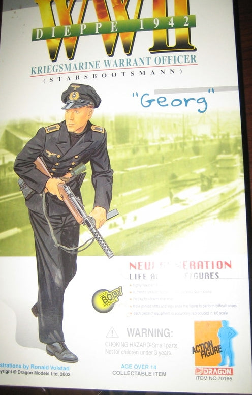 Dragon 1/6 12" New Generation Dieppe 1942 Georg Action Figure