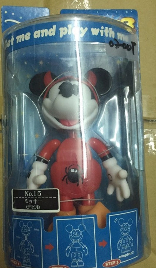 Sega Disney Characters Super Rockin 3 No 15 Mickey Mouse Devil Ver Bobble Head Figure