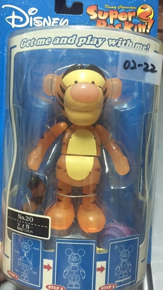Sega Disney Characters Super Rockin 2 No 20 Winnie The Pooh Tigger Bobble Head Figure