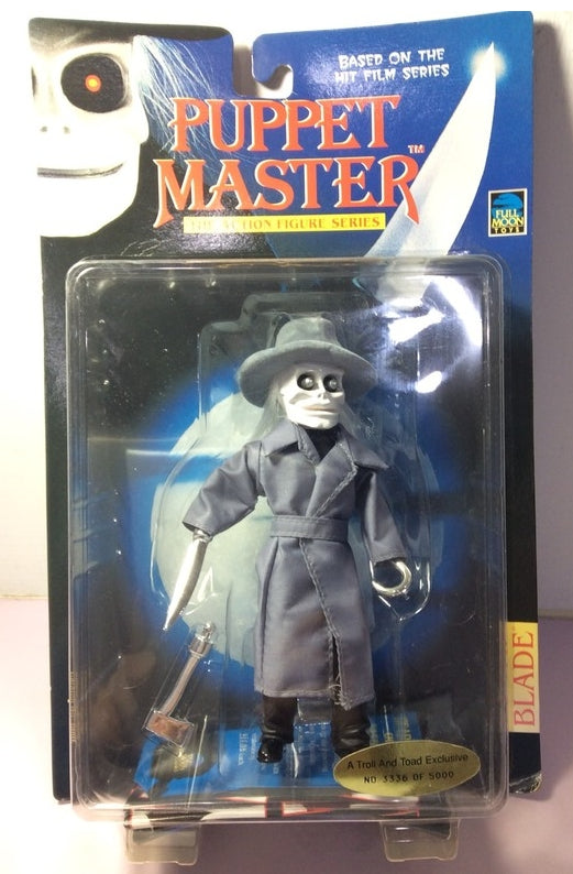 Full Moon Toys 1997 Puppet Master Blade A Troll And Toad Exclusive Grey Ver 6" Action Figure