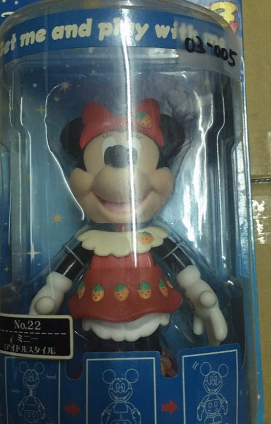 Sega Disney Characters Super Rockin 3 No 22 Minnie Mouse Bobble Head Figure