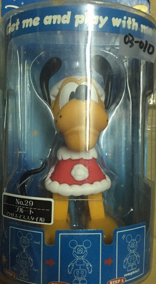 Sega Disney Characters Super Rockin 3 No 29 Pluto Xmas Ver Bobble Head Figure