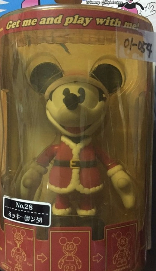Sega Disney Characters Super Rockin No 28 Mickey Mouse Xmas Ver Bobble Head Figure