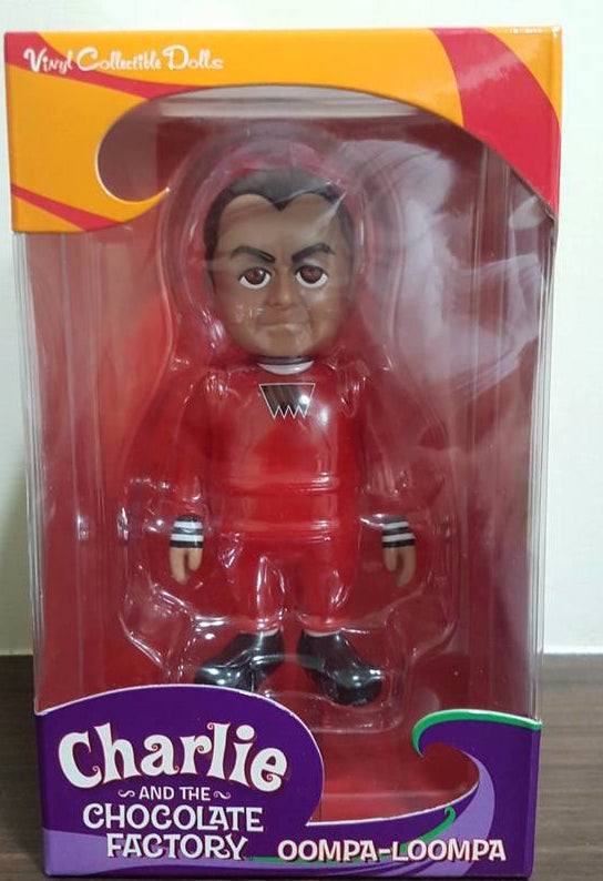 Medicom Toy 2006 VCD Vinyl Collectible Dolls No 82 Charlie And The Chocolate Factory Oompa Loompa 6" Vinyl Figure