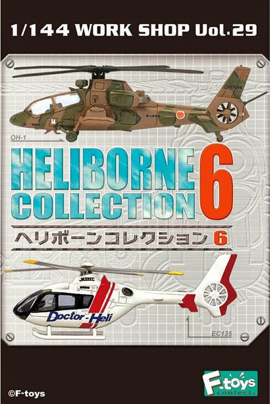 F-toys 1/144 Work Shop Vol 29 Heliborne Collection 6 9+1 Secret 10 Trading Figure Set - Lavits Figure
 - 1