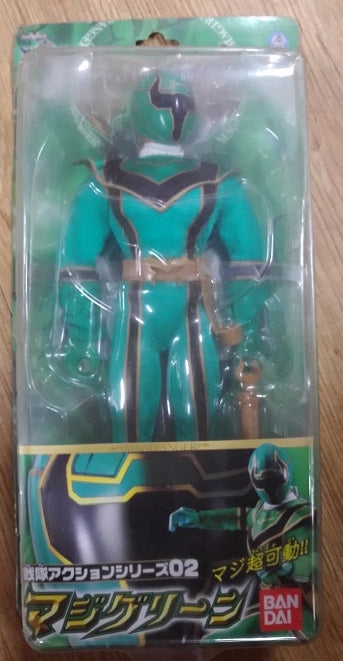 Bandai Power Rangers Mystic Force Magiranger Magi Green 12" Action Figure