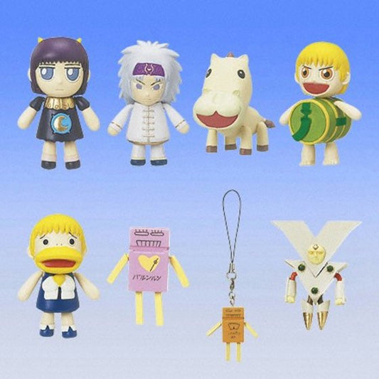 Bandai Konjiki No Gash Bell Zatch Gashapon Part 2 Strap Mascot Key Chain 8 Figure Set - Lavits Figure
