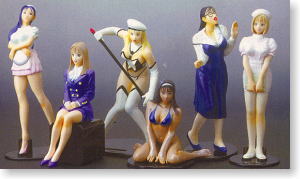 Takara G-taste SCF DX Act-1 6 Trading Figure Set