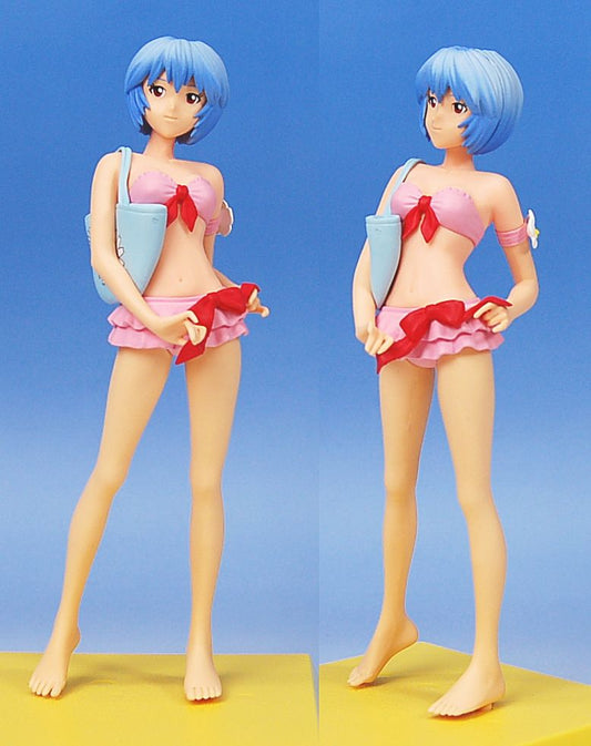 Sega 2008 Neon Genesis Evangelion Rei Ayanami Upbringing Plan Ayanami Rei Swimsuit Pink ver Pvc Figure