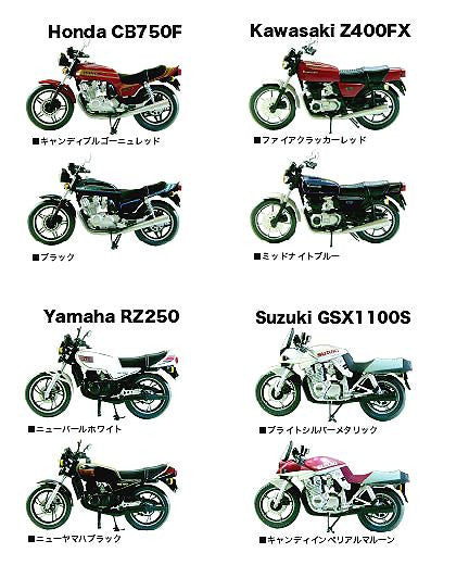 F-toys 1/24 Road Bike Collection 8+4 Secret 12 Trading Bicycle Figure Set Honda Kawasaki Yamaha Suzuki - Lavits Figure
 - 2