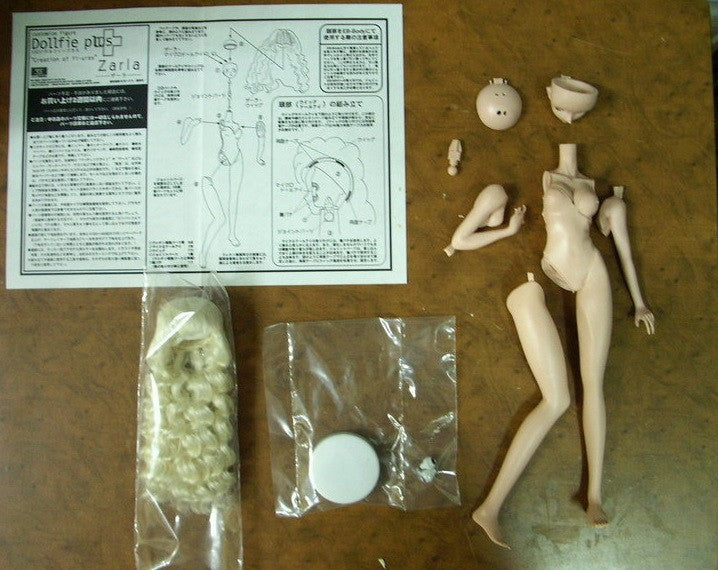 Volks 1/6 Dollfie Plus Creation Of Customize Zarla Cold Cast Model Kit Figure - Lavits Figure
 - 3