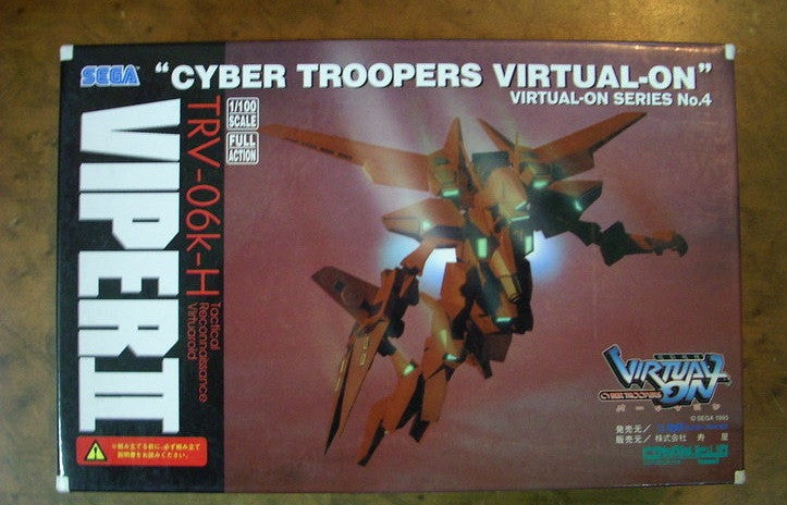 Kotobukiya 1995 Sega 1/100 Virtual On Cyber Troopers Series No 4 TRV-06k-H Viper II Tactical Reconnaissance Virtuaroid Cold Cast Model Kit Figure - Lavits Figure
 - 2
