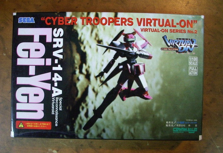 Kotobukiya 1995 Sega 1/100 Virtual On Cyber Troopers Series No 2 SRV-14-A Fei Yen Special Reconnaissance Virtuaroid Cold Cast Model Kit Figure - Lavits Figure
 - 2