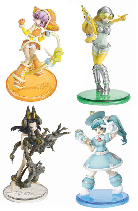 Megahouse Special Sensitive Battle Witch Stick 12 Round 8 Trading Figure Set - Lavits Figure
 - 2