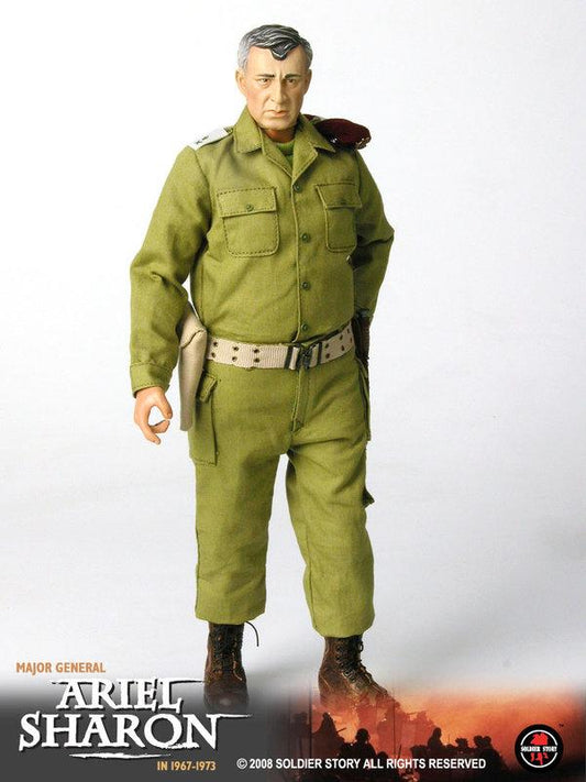 Soldier Story 1/6 12" Major General Ariel Sharon 1967-1973 Action Figure