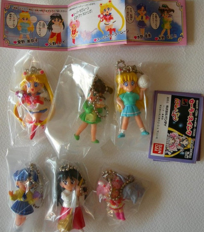 Bandai Pretty Soldier Sailor Moon SS Gashapon Capsule 6 Mini Figure Set - Lavits Figure
 - 1
